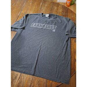 Vintage XL Chase Authentics Dale Earnhardt Short Sleeve Tee TShirt Top Grey
